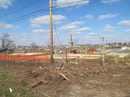 Disaster Recovery - Washington Estates neighborhood, 150 days after tornado