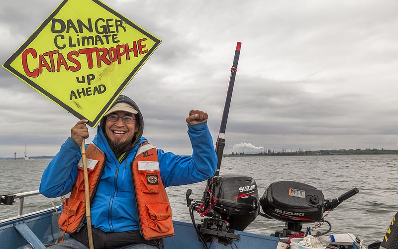 Climate Protester