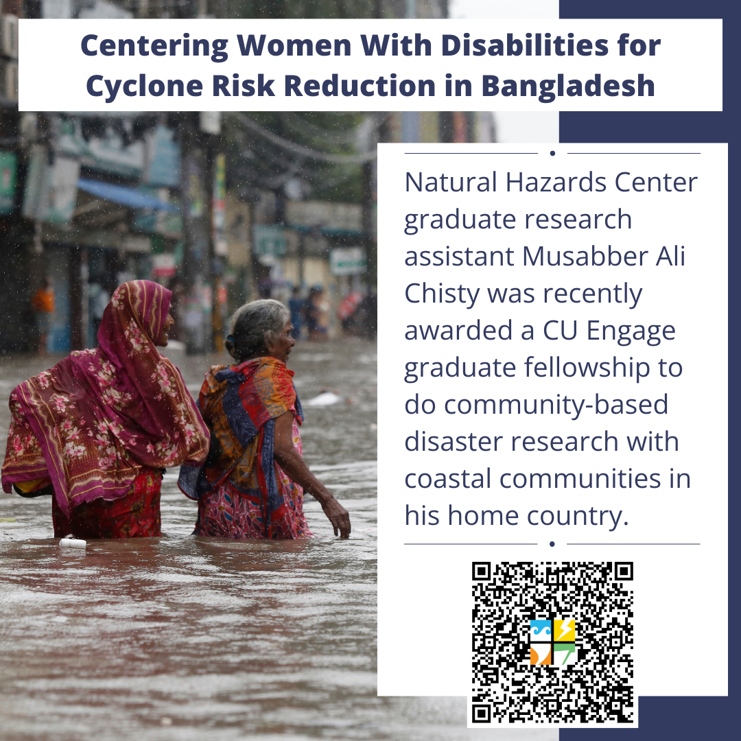 A new proposed study will generate valuable insights about how overlapping identities influence evacuation behaviors, the use of storm shelters, and access to post-disaster humanitarian aid in Bangladesh.