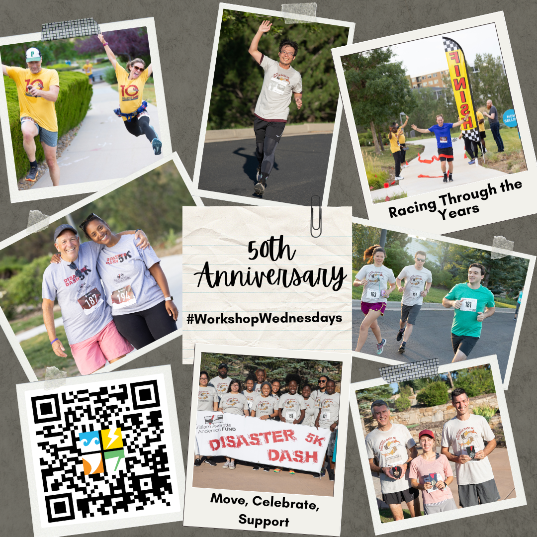 The Disaster Dash at the Natural Hazards Workshop gets people moving to celebrate the incredible legacy of Bill Anderson and raise funds to support the next generation of leaders in the hazards and disaster field.