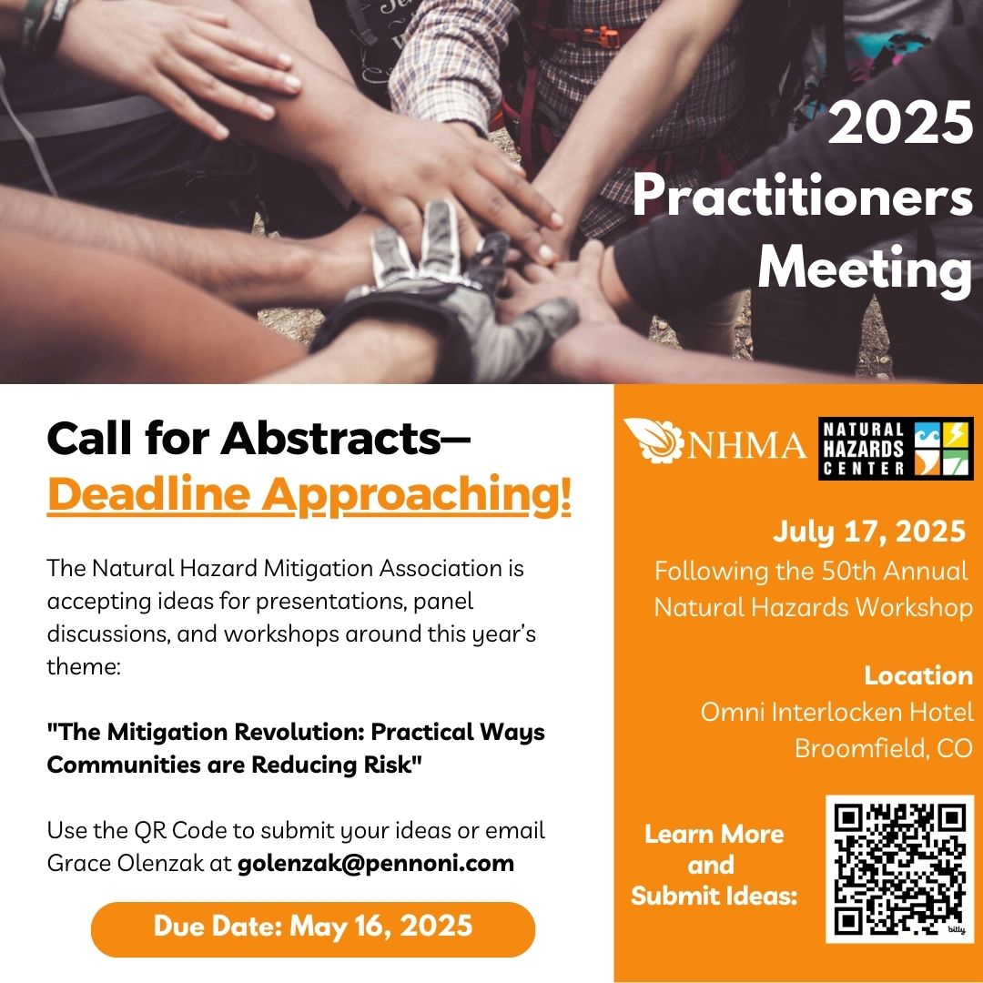 Proposals for the 2025 Practitioners Meeting are due THIS FRIDAY May 16!