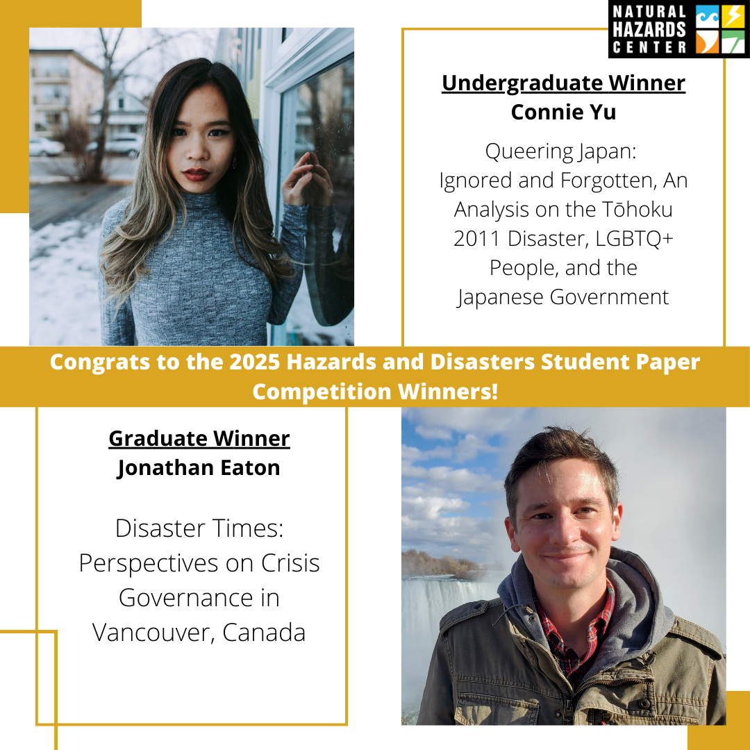 Congrats to the winners of the 2025 Student Paper Competition!