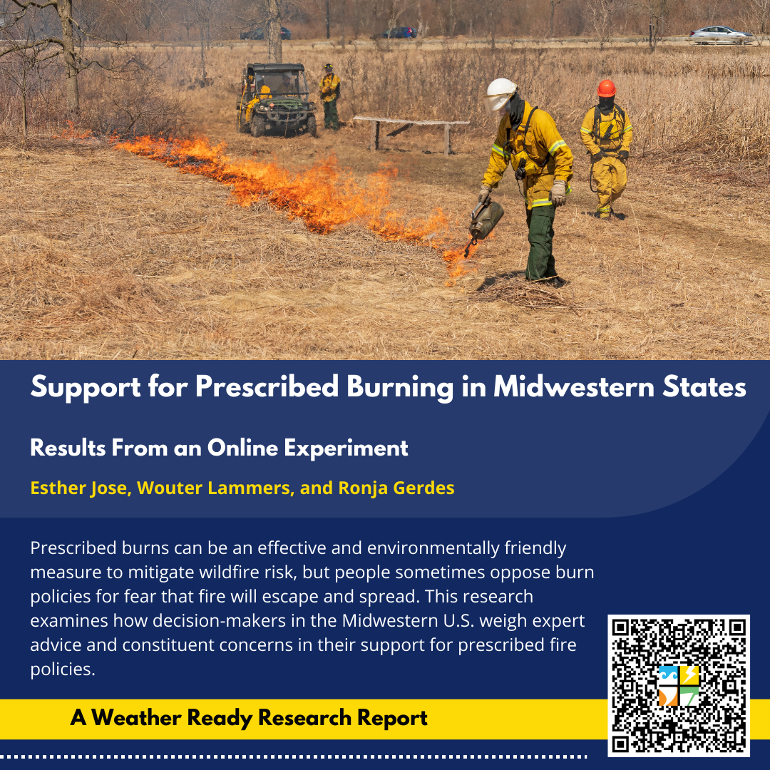 Read the latest Weather Ready Research for a closer look at one of the most reliable yet controversial wildfire mitigation strategies.
