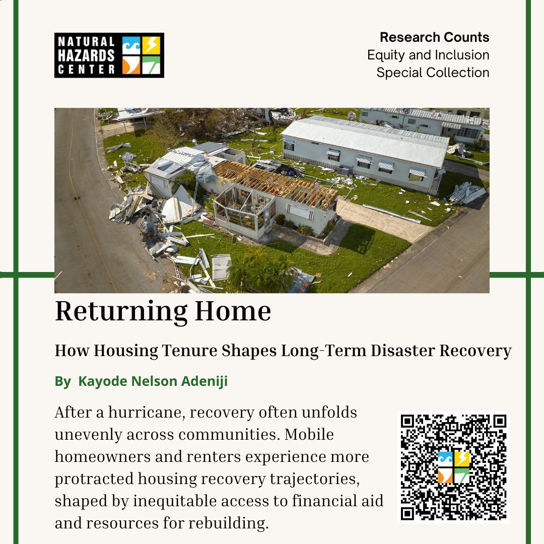 Rebuilding, repairing, or relocating in the wake of a disaster is time-consuming and expensive for all people.