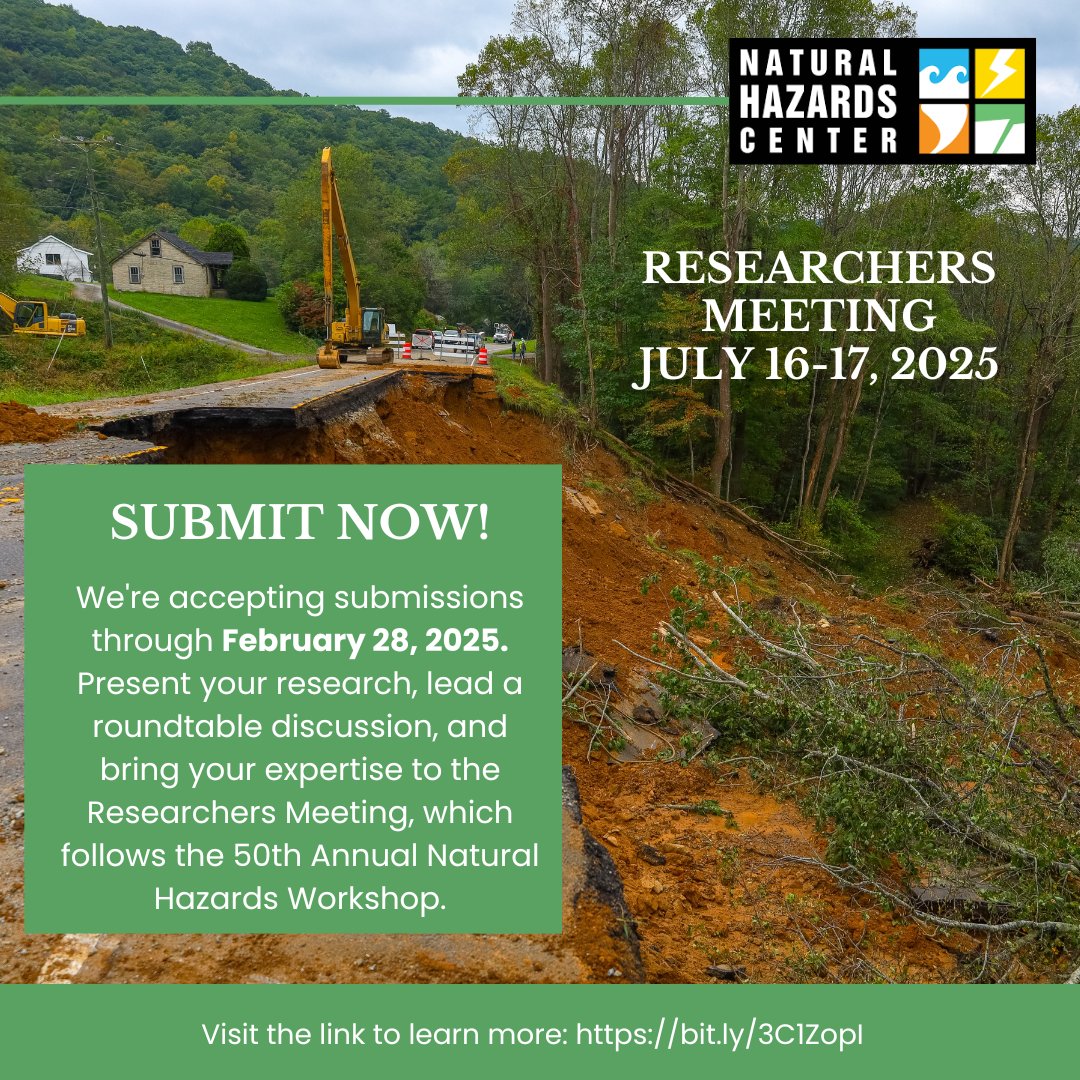 Just a few more days to submit abstracts for the 2025 Researchers Meeting