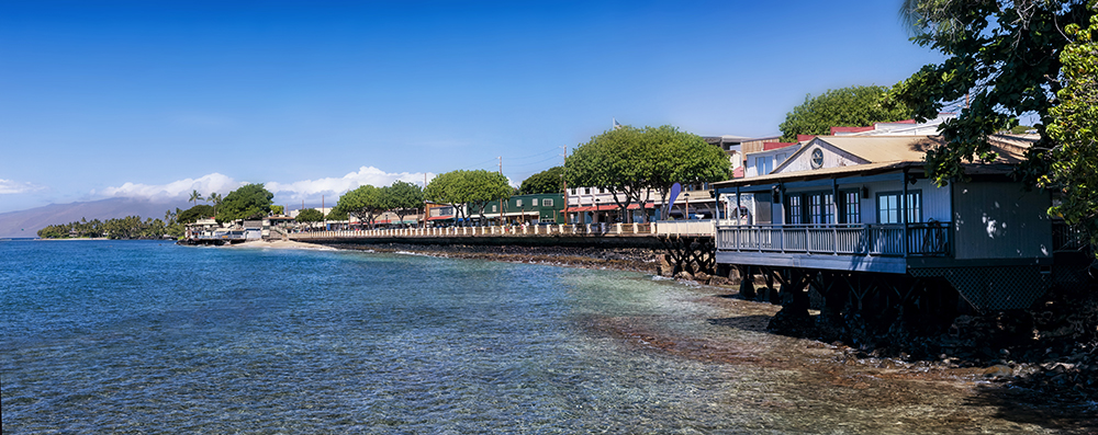 Lahaina before the August 2023 wildfires