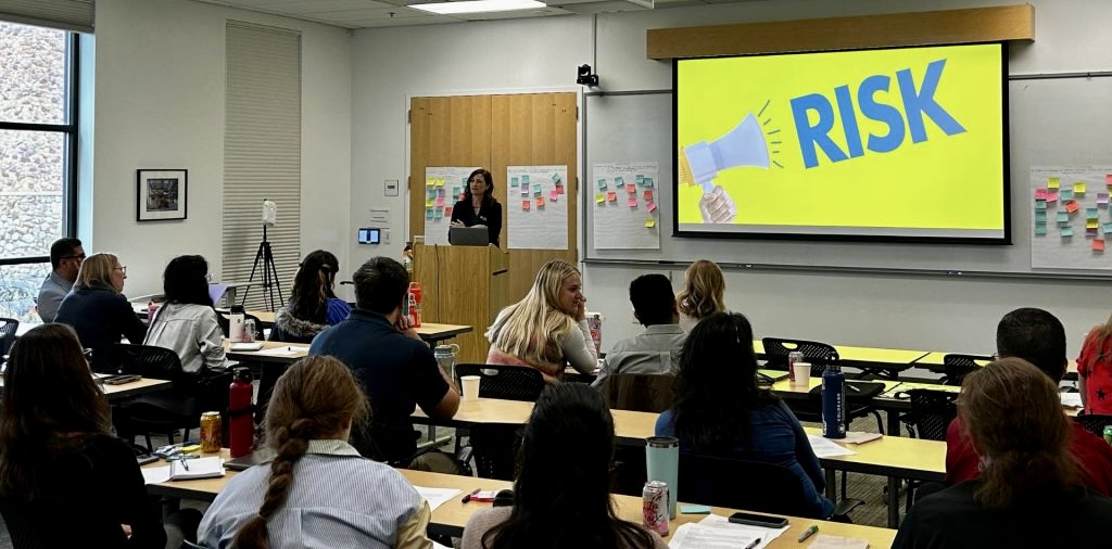 Lori Peek presents to attendees of the ASPIRE Workshop.