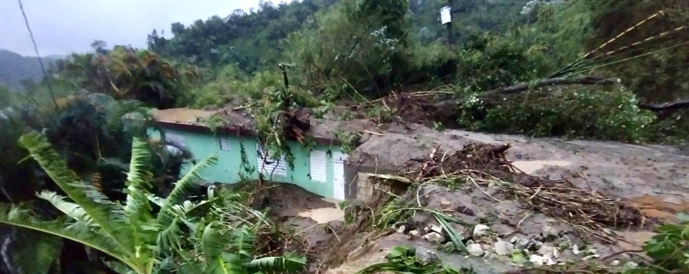 Naguabo landslide