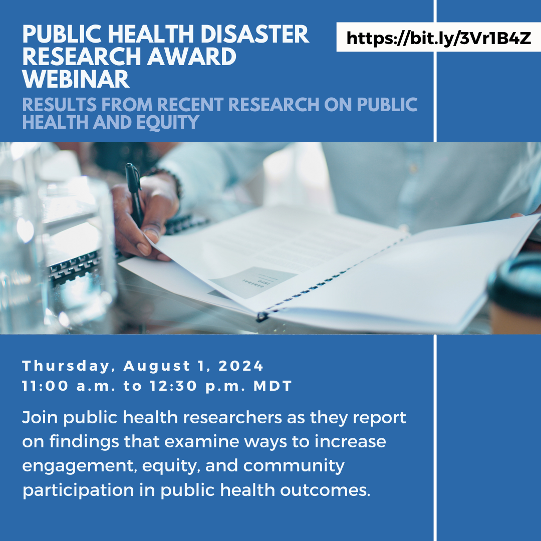 Public Health Webinar