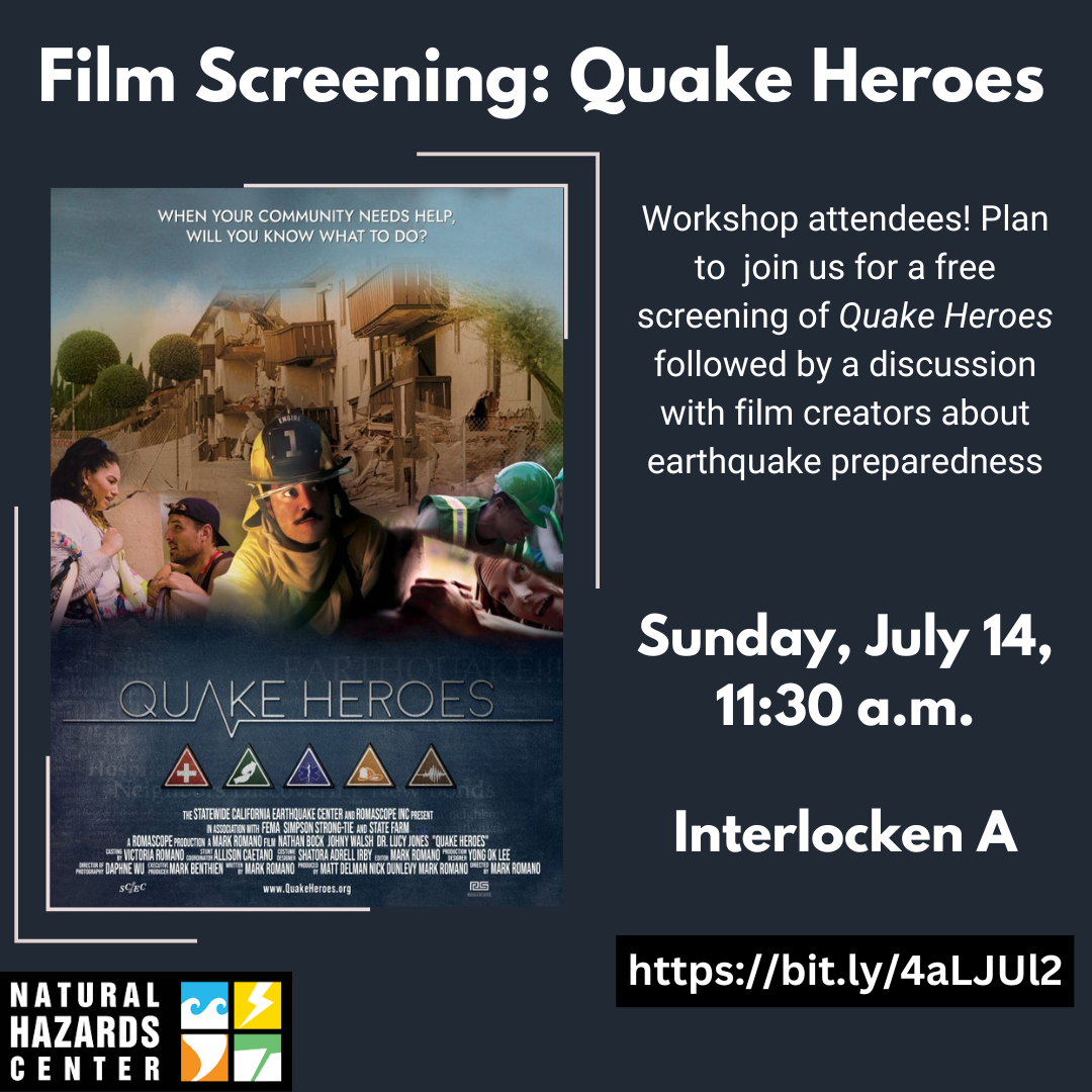 Film Screening: Quake Heroes