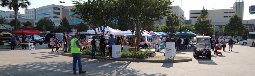 volunteer tents