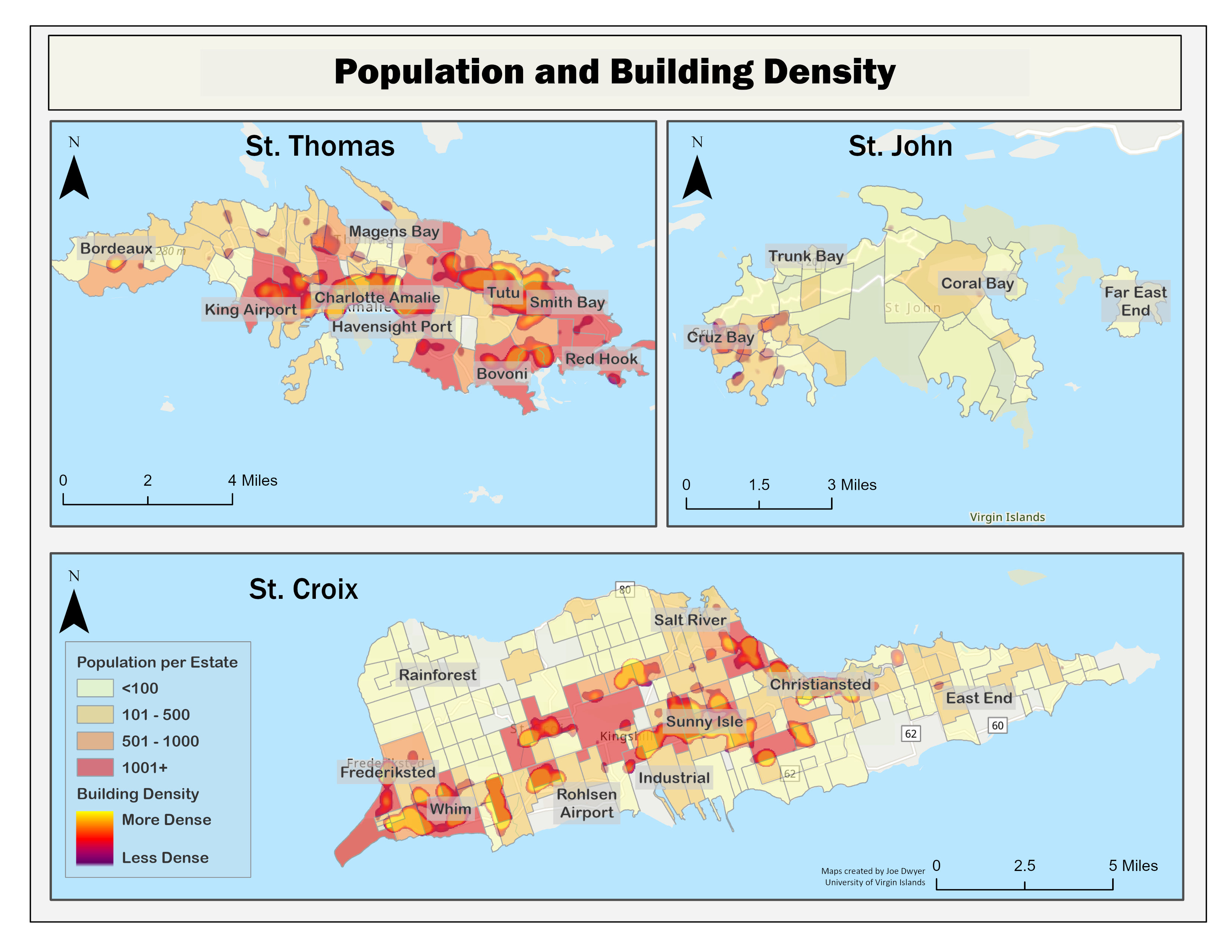 Population and Building Density